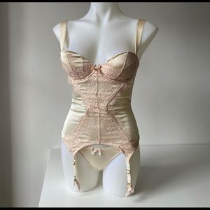 Agent Provocateur Abbey Basque bustier corset